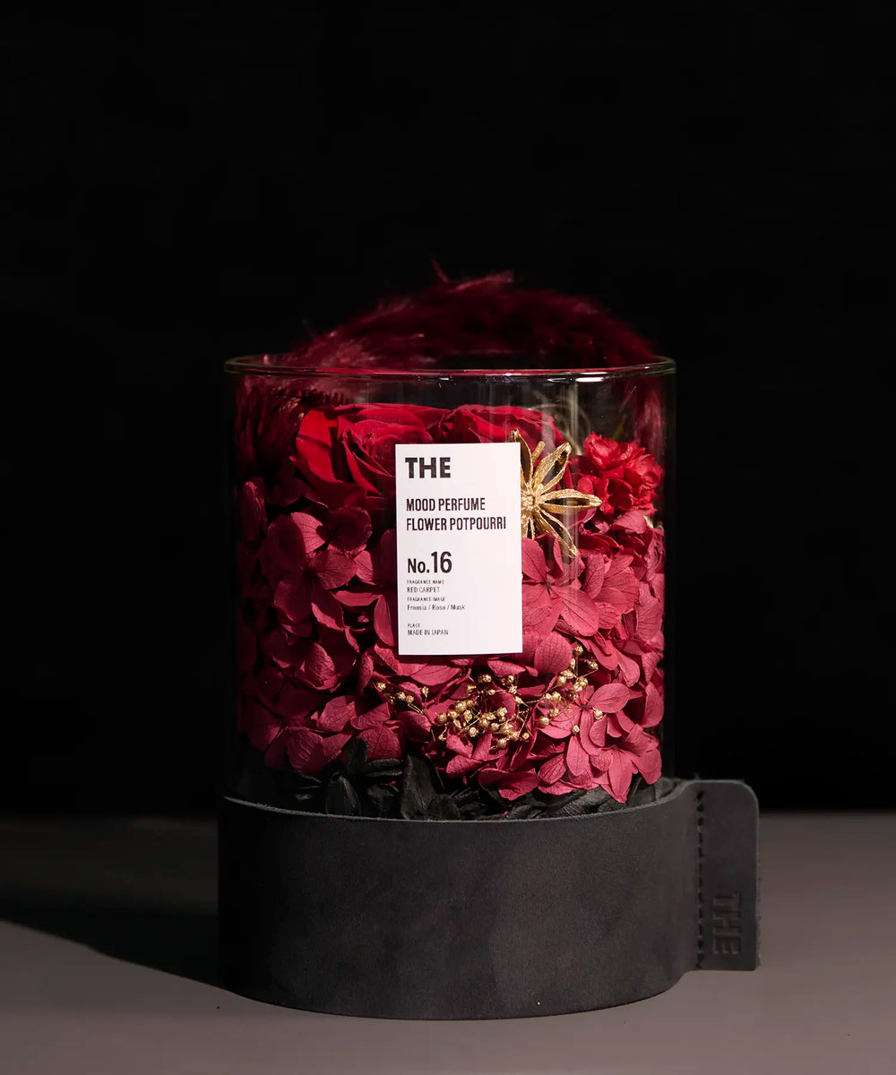 THE ルームフレグランス No.16 レッドカーペット ムードパフューム フラワーポプリ ラージ No.16 RED CARPET | THE