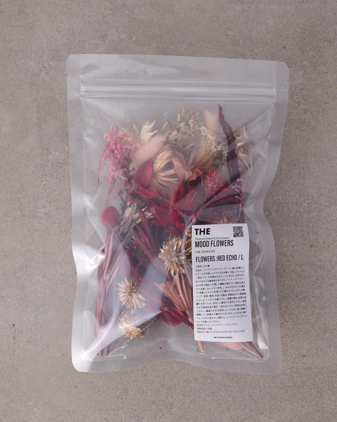 フラワー SIZE L / RED ECHO